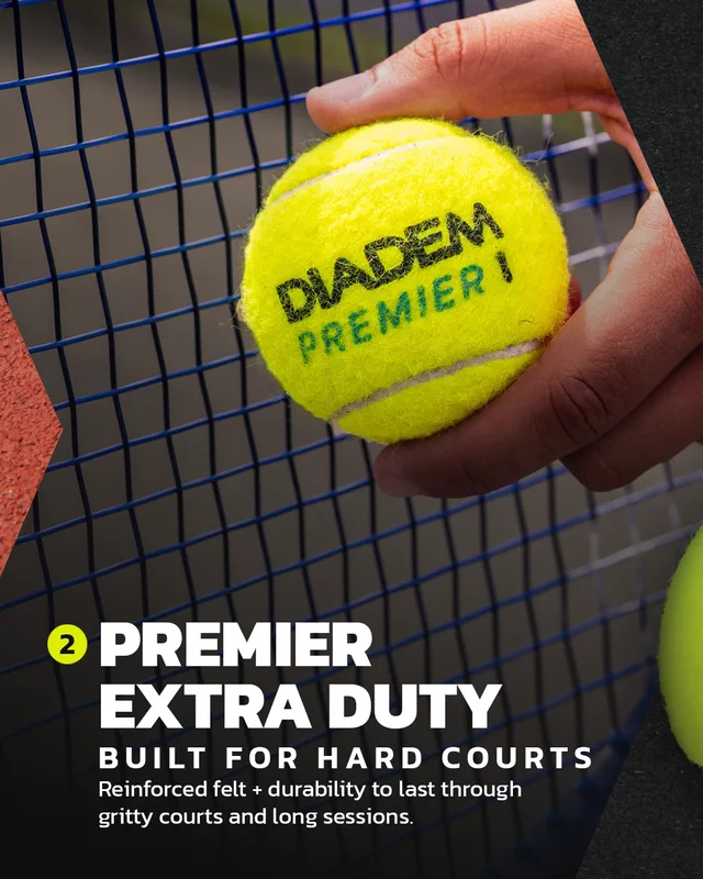 Diadem Premier ITF Tennis Ball, All Court