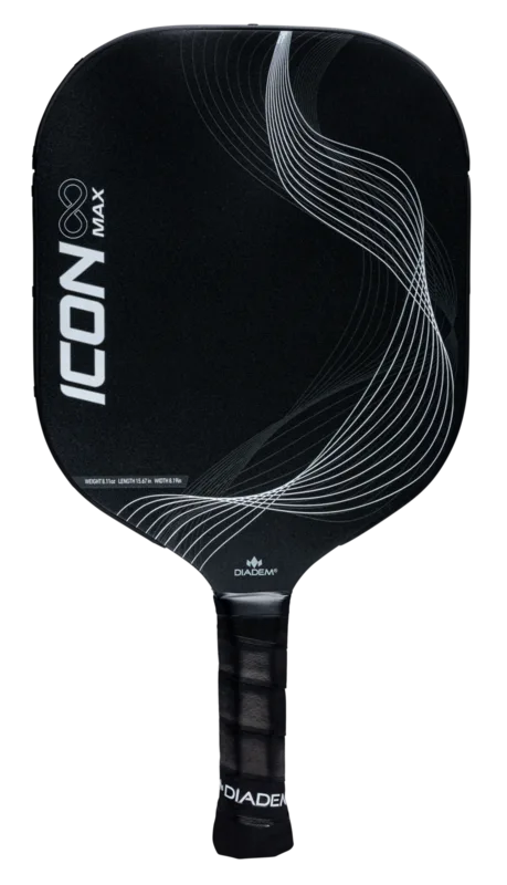 Diadem Icon Infinity Max V3 Pickleball Paddle White
